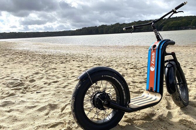 Seignosse electric scooter excursion - The Lake Hossegor and golf course option