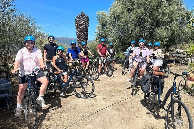 Small Group Guided E-bike Tour in Nice's Organic Vineyard - Riding out of Nice on battery-assisted bikes