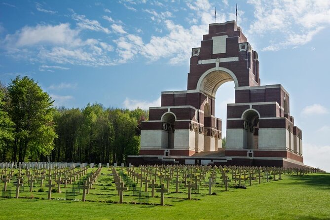 Somme Battlefields from Paris with Australian memorial & Amiens Cathedral - Lochnagar Crater and the opening of the battle