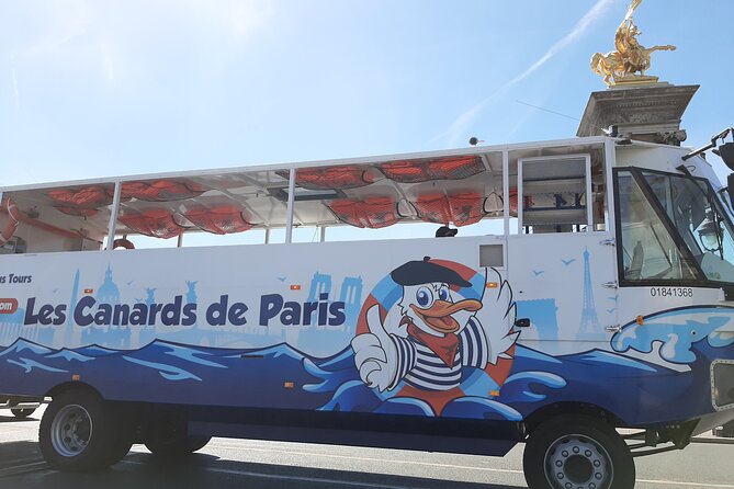 Tours of Paris and the Hauts-de-Seine in an Amphibious Bus - Western Paris brings a different side of the city