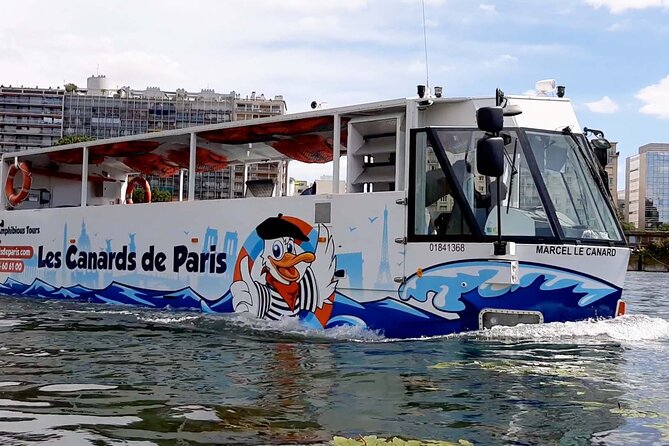 Tours of Paris and the Hauts-de-Seine in an Amphibious Bus - Seeing Seine Musicale and Seguin Island from the river
