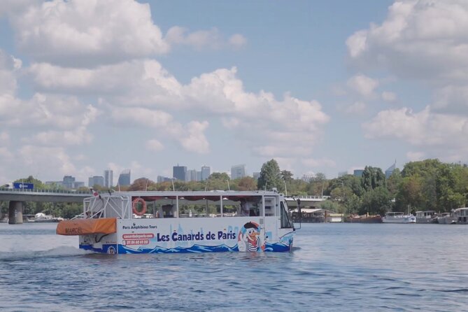 Tours of Paris and the Hauts-de-Seine in an Amphibious Bus - The return through Issy-les-Moulineaux