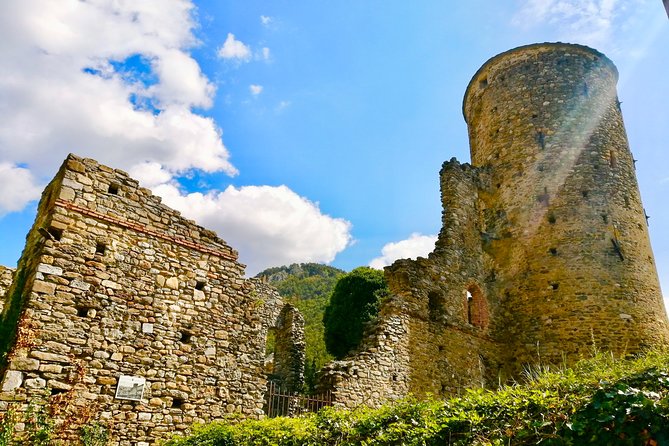 Train Exp. through the Alps (Royal Baroque Route from Nice) - Saorge, a medieval village above the Roya Valley