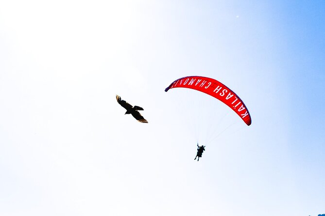 Two-seater paragliding flight in Chamonix - A calm introduction for first-time flyers