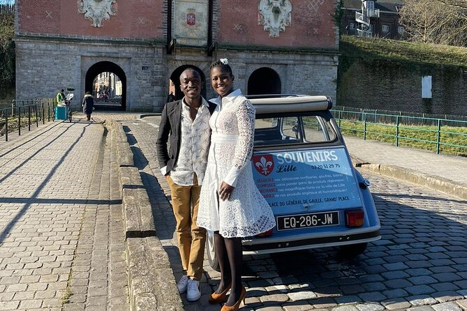 Unique Tour of Lille by Convertible 2CV - 1h00 - The Town Hall Belfry