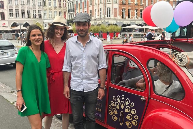 Unique Tour of Lille by Convertible 2CV - 1h00 - Porte de Paris and the city beyond the old center