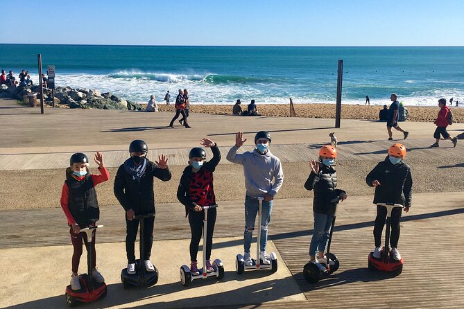 Unusual Guided Tour in a Segway in Biarritz - Côte des Basques and Villa Belza