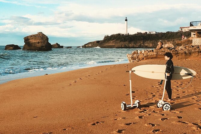 Unusual Guided Tour in a Segway in Biarritz - The famous beach and Sainte-Eugénie Church