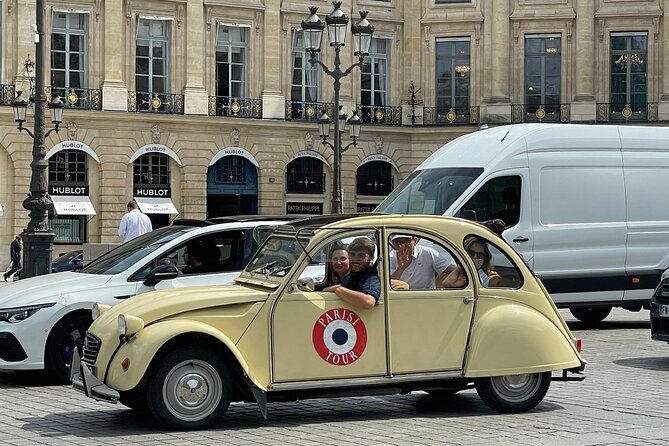 Vintage 2CV Adventure: 2 -Hour Paris Secrets Tour - The Marais: cobbles, shops, and old Paris lanes