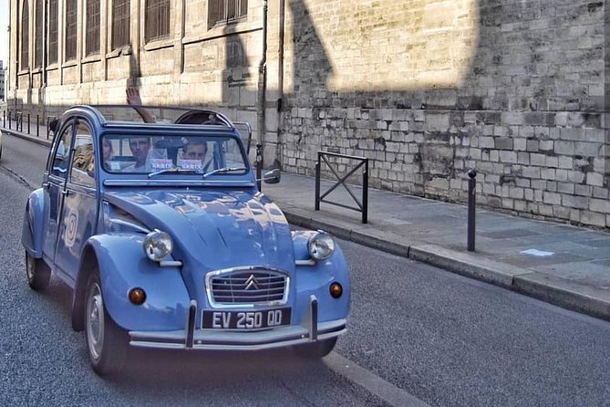 Vintage 2CV Adventure: 2 -Hour Paris Secrets Tour - Arènes de Lutèce: a quieter Roman pause