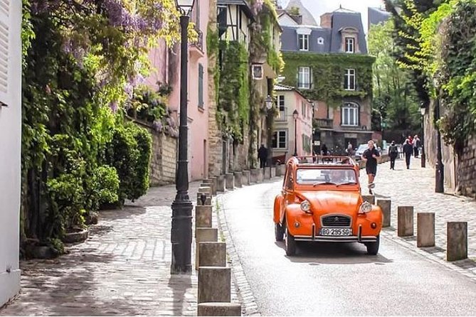 Vintage 2CV Adventure: 2 -Hour Paris Secrets Tour - Montmartre: hilltop Paris and the best first stop