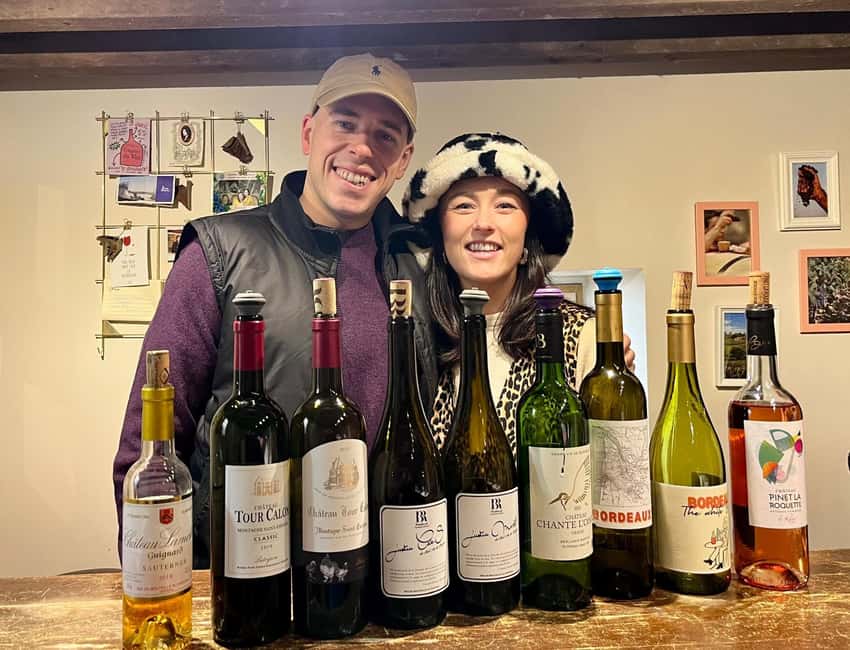 Workshop Bordeaux wine tasting: 4 reds & charcuterie pairing - A useful stop before or after vineyard trips